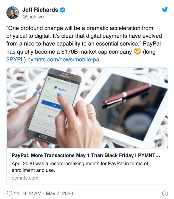 Jeff Richards PayPal Paystand digital payments